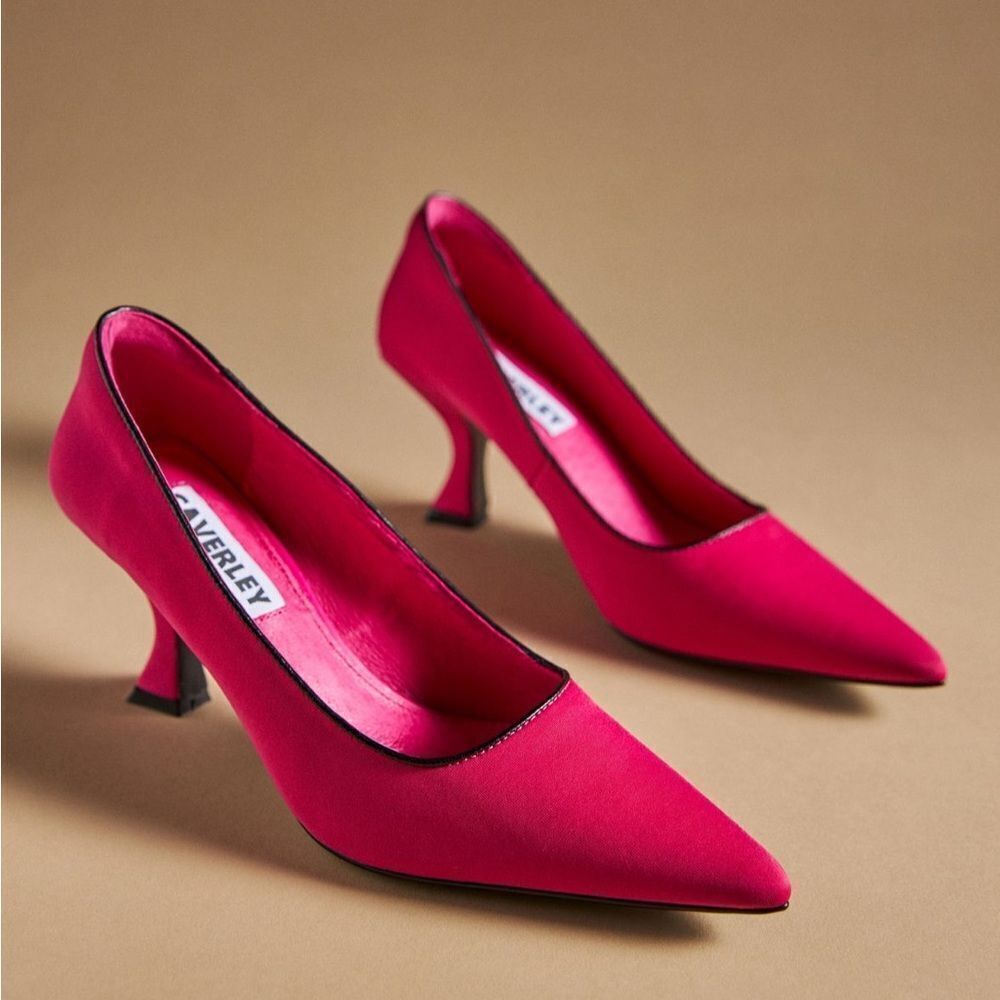 Pink Pointed Toe Stiletto Heels